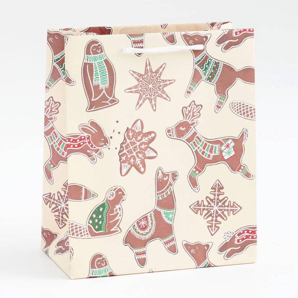 Gingerbread Critters Medium Bag