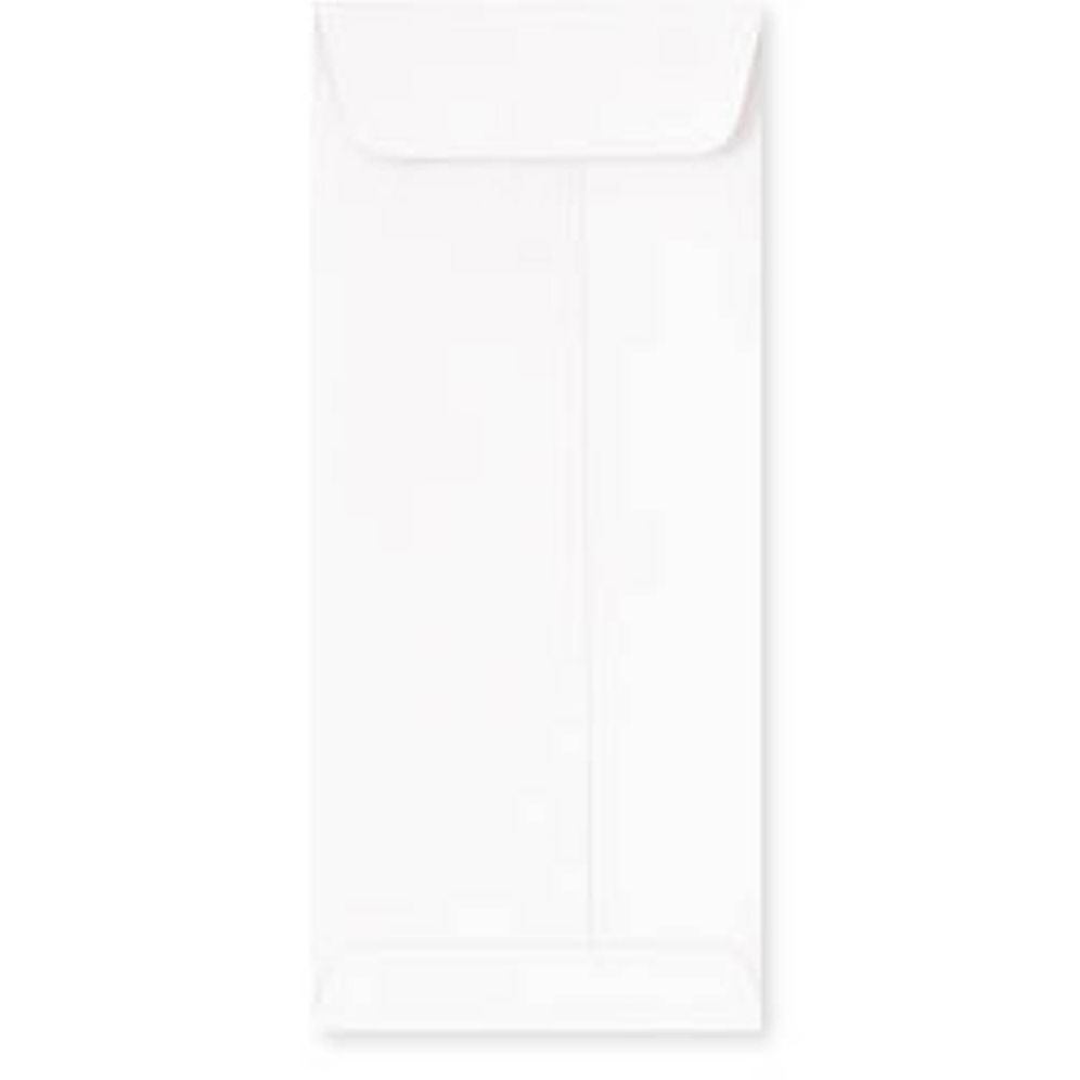 Pure White #10 Open End Envelopes