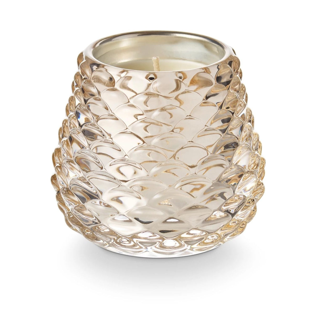 Winter White Pinecone Candle