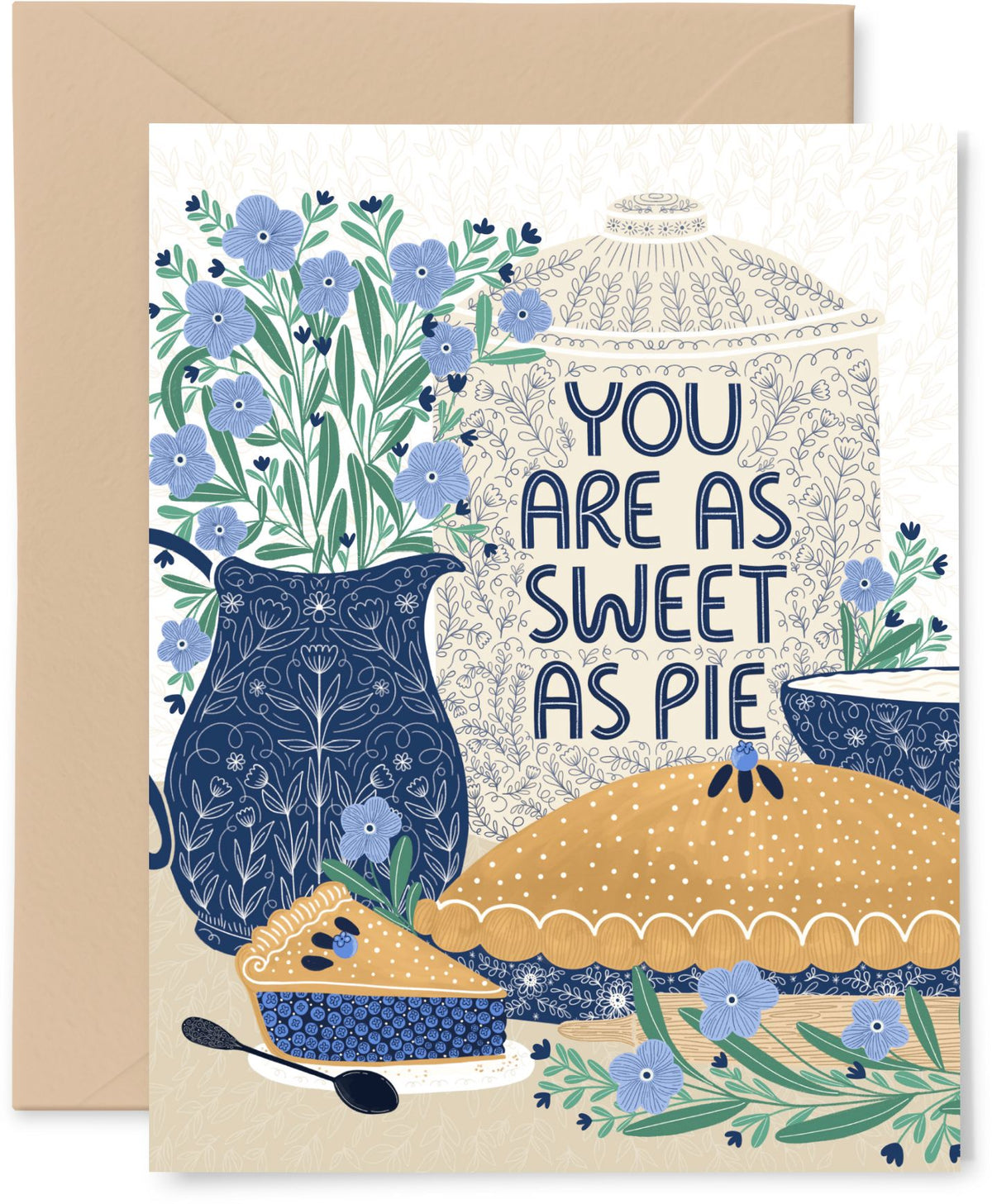 Sweet as Pie Thank You Card