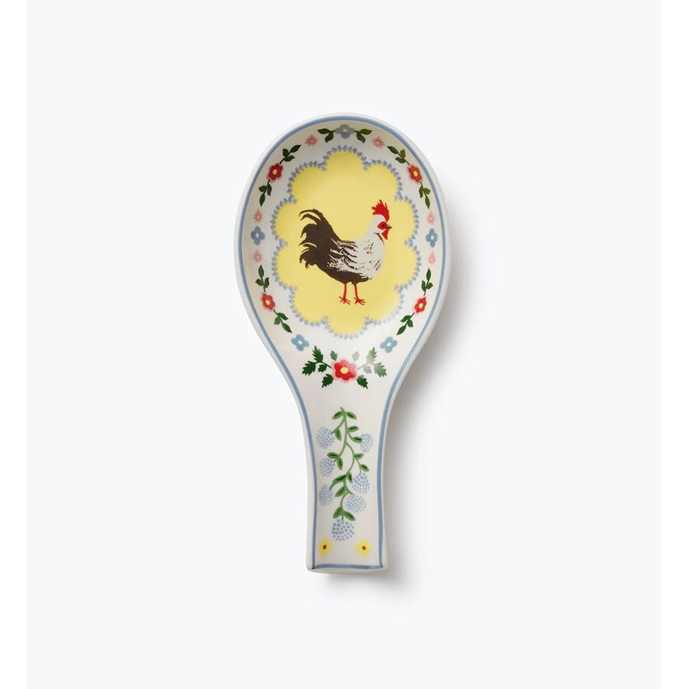 Home Sweet Home Porcelain Spoon Rest