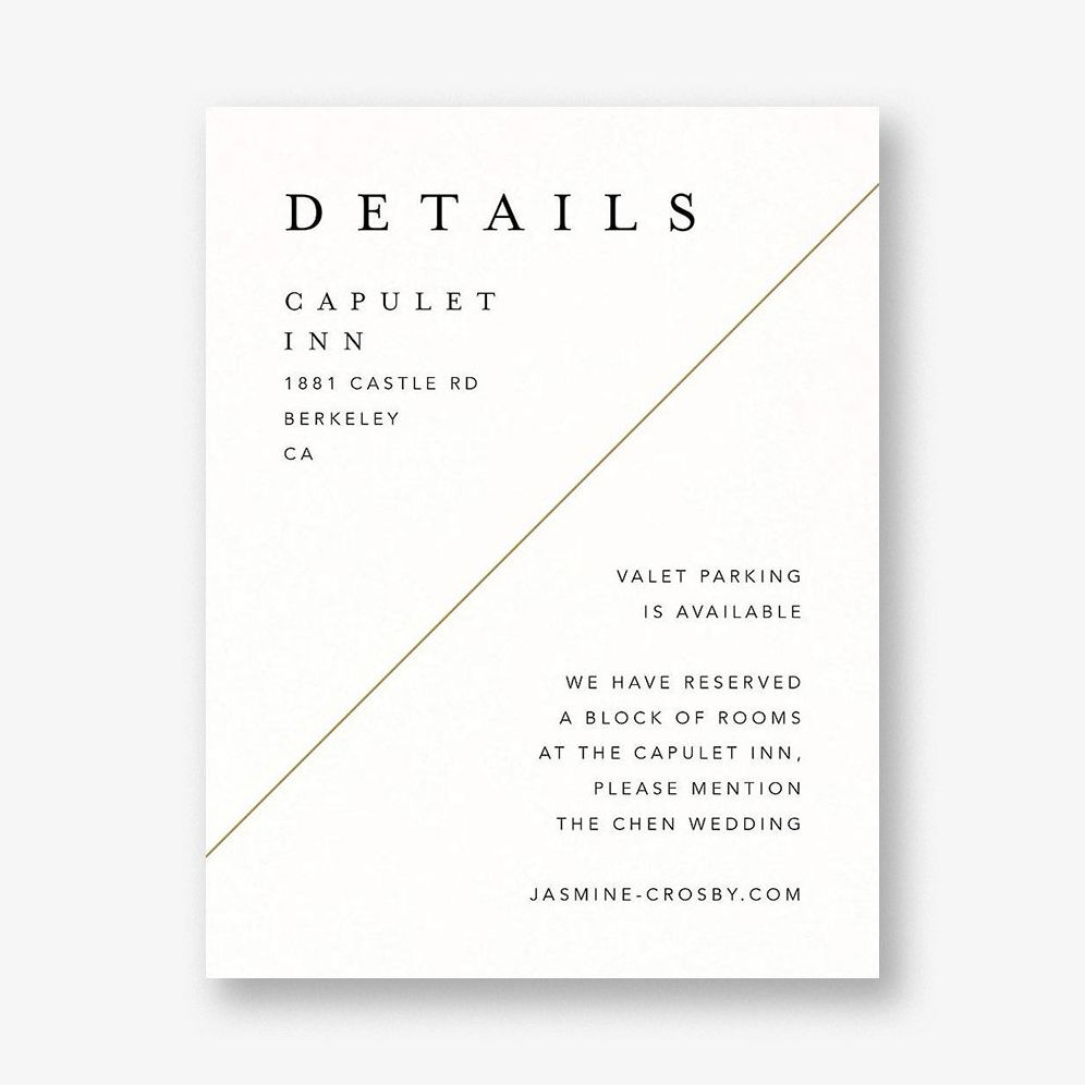 Adored Information Card