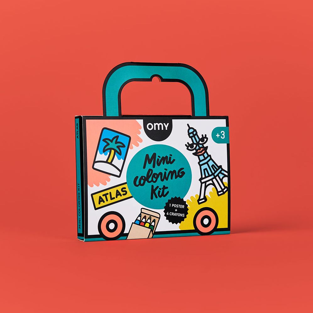 MINI POCKET COLORING ATLAS