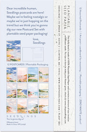Seedlings Floral Bluff Postcard Set