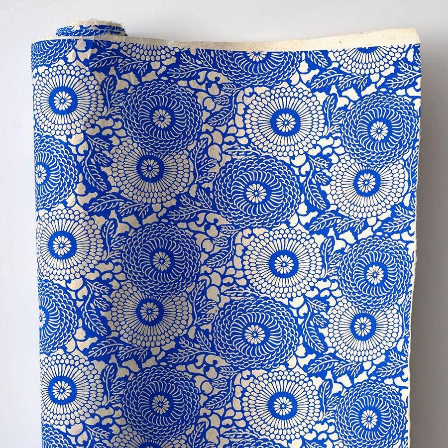 Japanese Abstract Floral Handmade Paper
