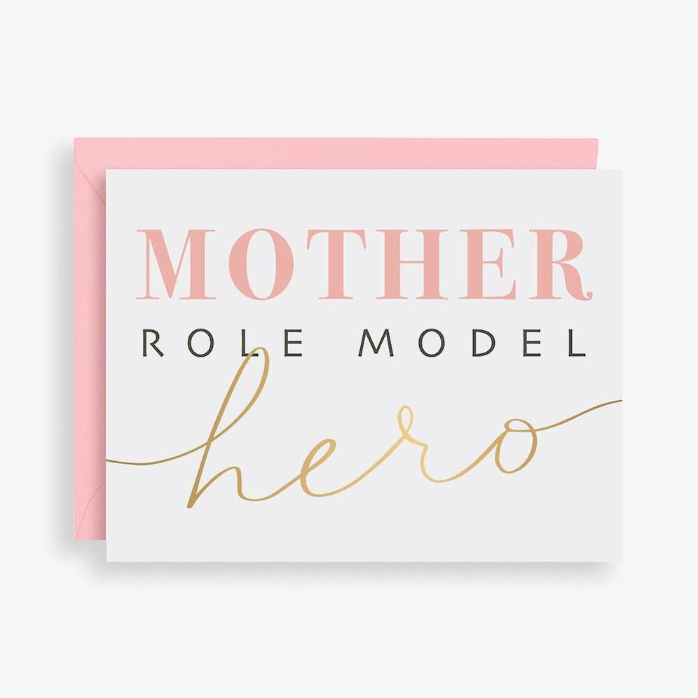 Role Model & Hero Mother's Day Card