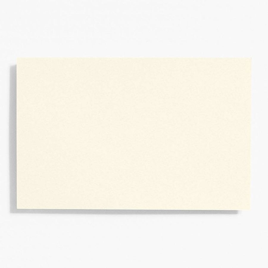 Luxe White A9 Note Cards