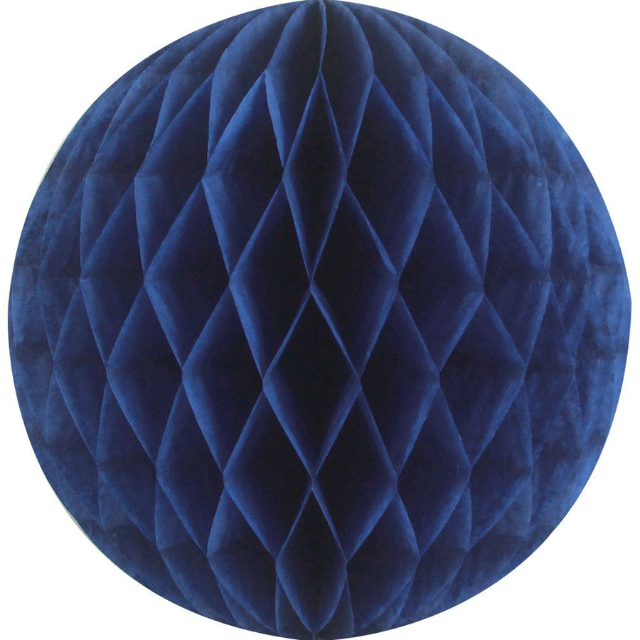 Navy SM Paper Honeycomb Sphere