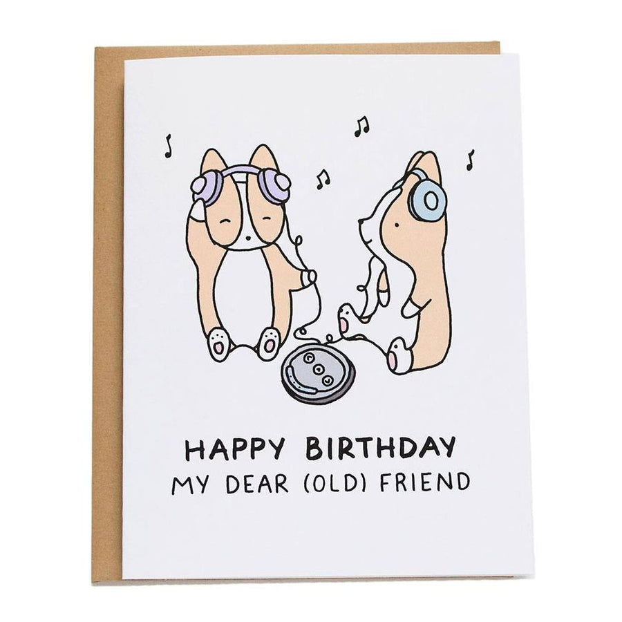 Dear Old Friend Birthday Card