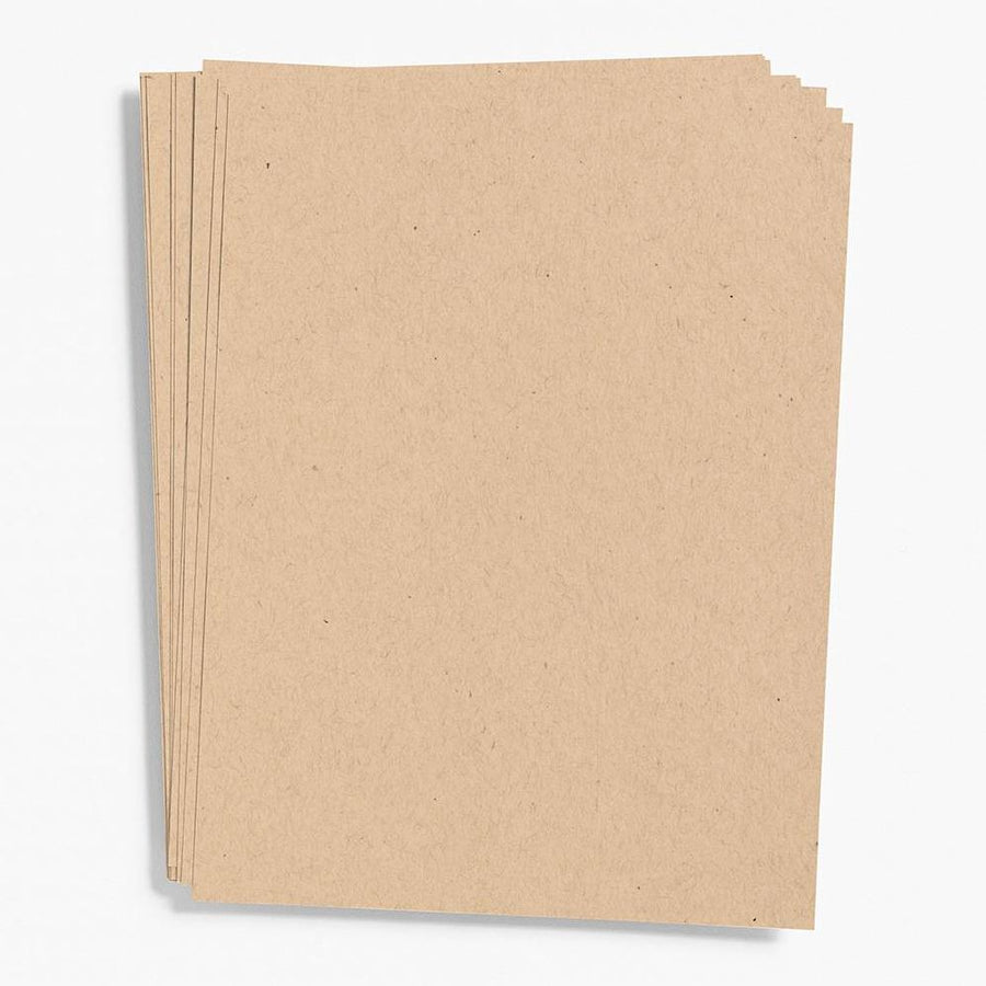 Paper Bag Card Stock 8.5" x 11" Bulk Pack