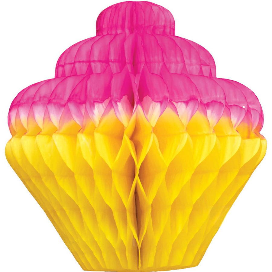 Honeycomb Cupcake, Light Pink