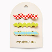 Squiggly Hairclips