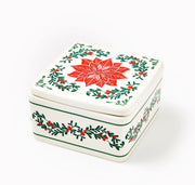 Poinsettia Trinket Dish