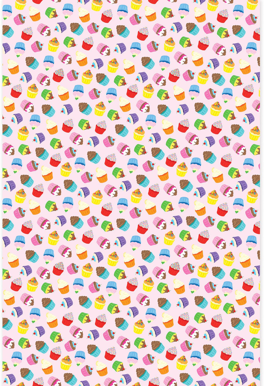 Cheery Cupcakes Flat Wrap