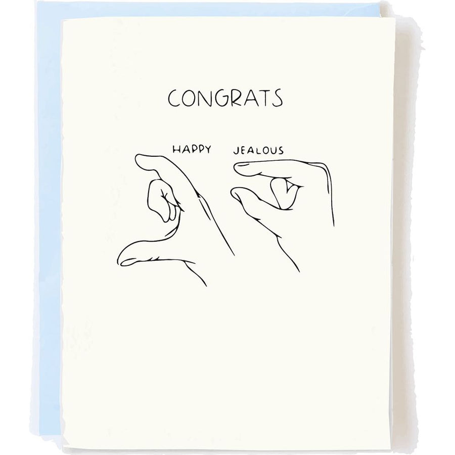 Jealous Congrats Card
