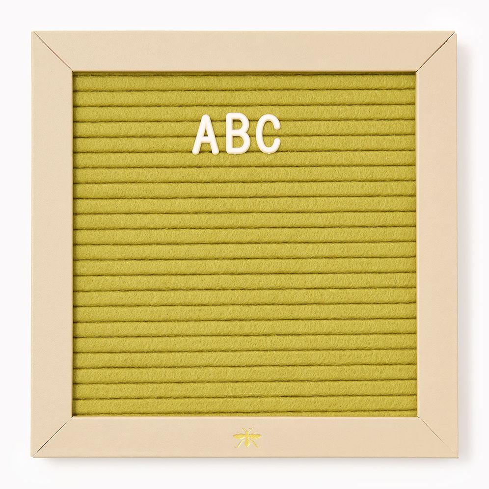 Sand Paper Wasp Mini Letterboard