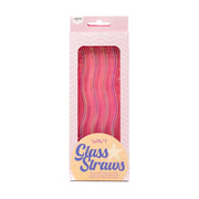 Wavy Glass Straws