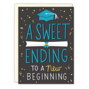 Sweet Ending Graduation Card