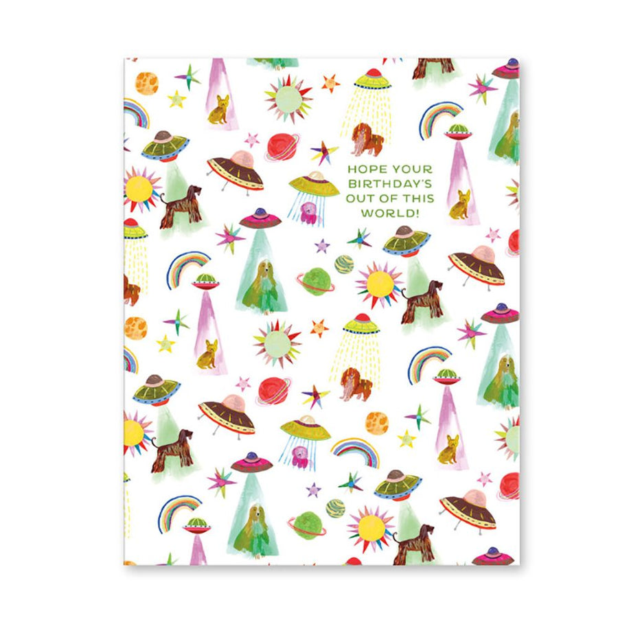 Out of This World Birthday Card