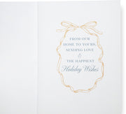 Season's Greetings Toile Boxed Christmas Cards Set of 20
