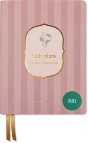 2026-2027 Rose Shadow Stripe Daily Planner