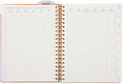 2026-2027 Tangerine Standard Issue Weekly Desk Planner