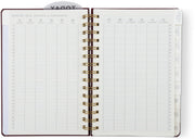 2027 Standard Issue Maroon Weekly Desk Planner