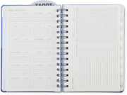 2027 Standard Issue Blue Color Block Weekly Desk Planner