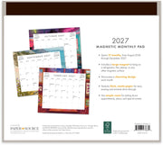 2026-2027 Paper Source Landscapes 17-Month Magnetic Calendar