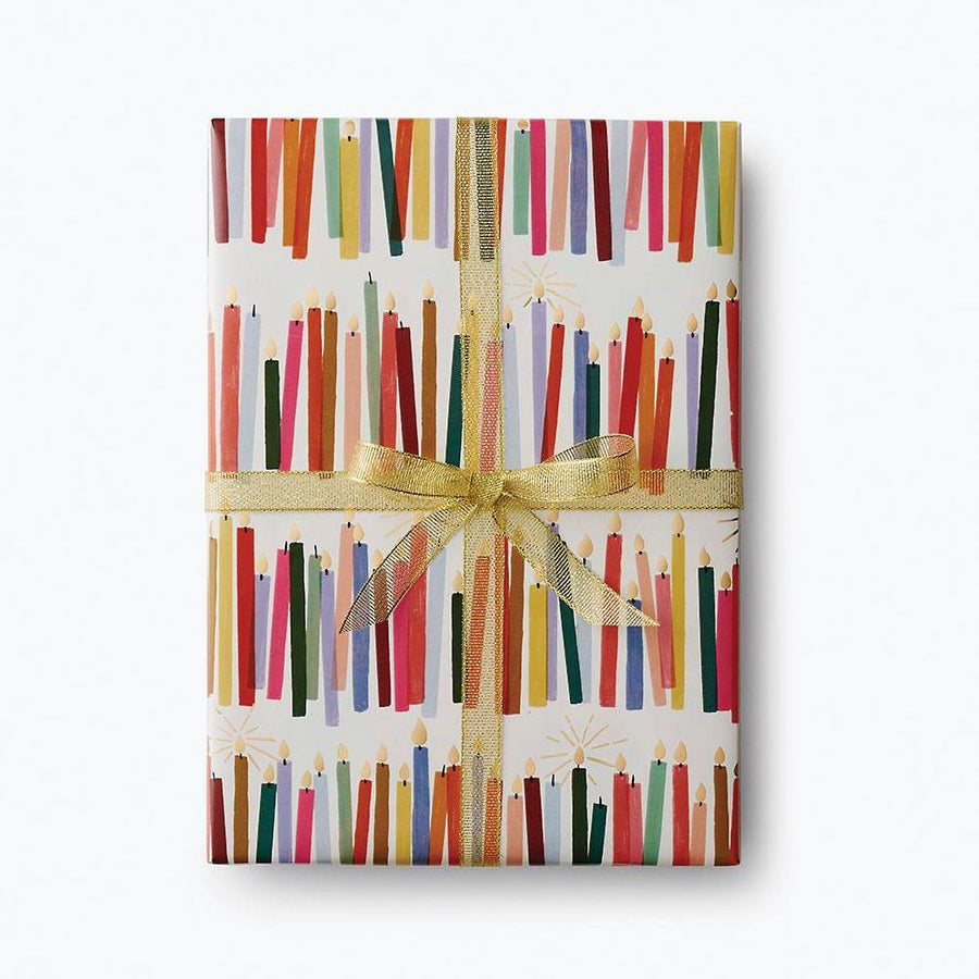 Rifle Paper Co. Birthday Candles Wrapping Paper