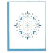 Quilling Winter Snowflake Stationery Set