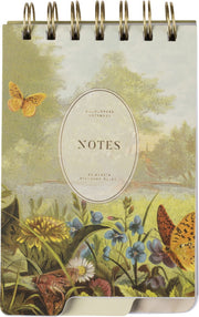 Butterfly Meadow Tabbed Spiral Notepad - Exclusive