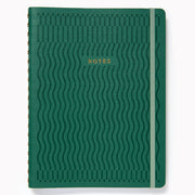 Paper Wasp Wavy Lines Faux Leather Semi Concealed Journal