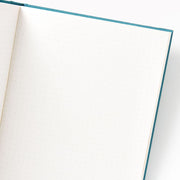 Teal Bookcloth Paper Wasp Med Dotted Journal