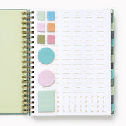 2026-2027 Paper Source Tapestries Weekly Desk Planner