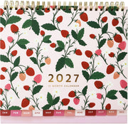 2027 Strawberry Gardens Desktop Calendar