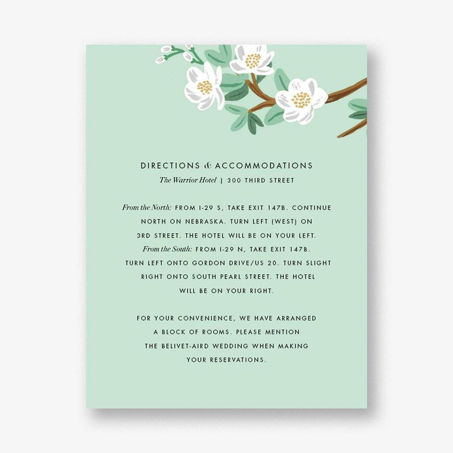 Tea Tree Information Card
