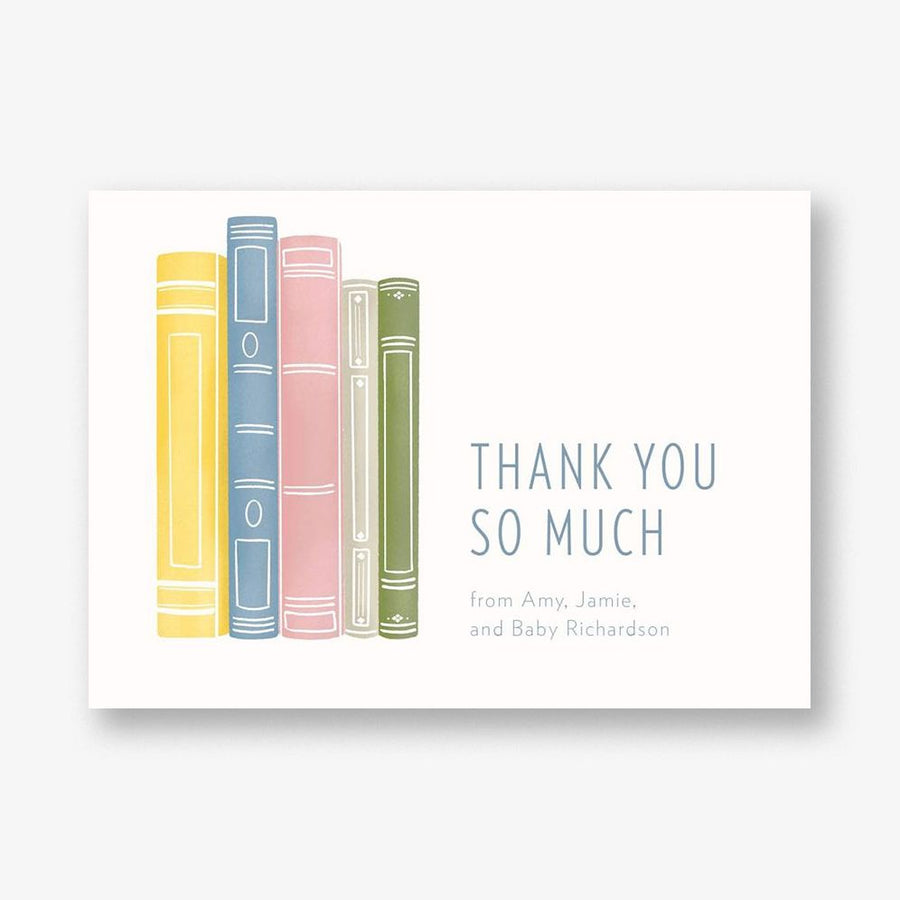 Books Thank You Notes