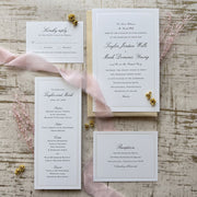 Timeless Elegance Wedding Invitation