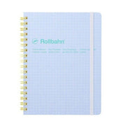 Rollbahn spiral bound notebook Scuola L - light blue