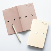 2027 Matoka Compact Monthly Diary Viisi Cat