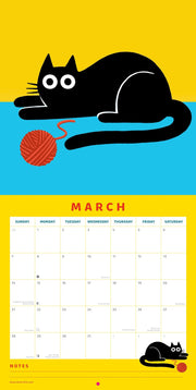 2027 Catwalk Wall Calendar