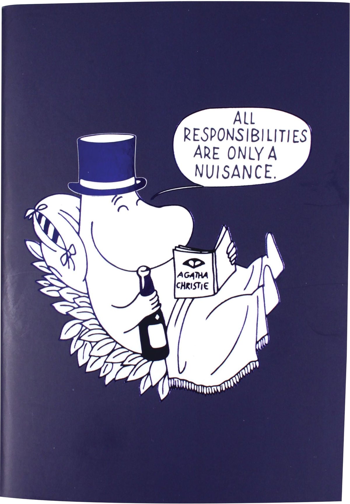 A6 Notebook - Moomin - Moomin Papa