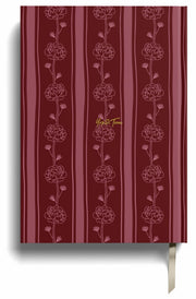 2027 Weekly Planner - Burgundy Flowers