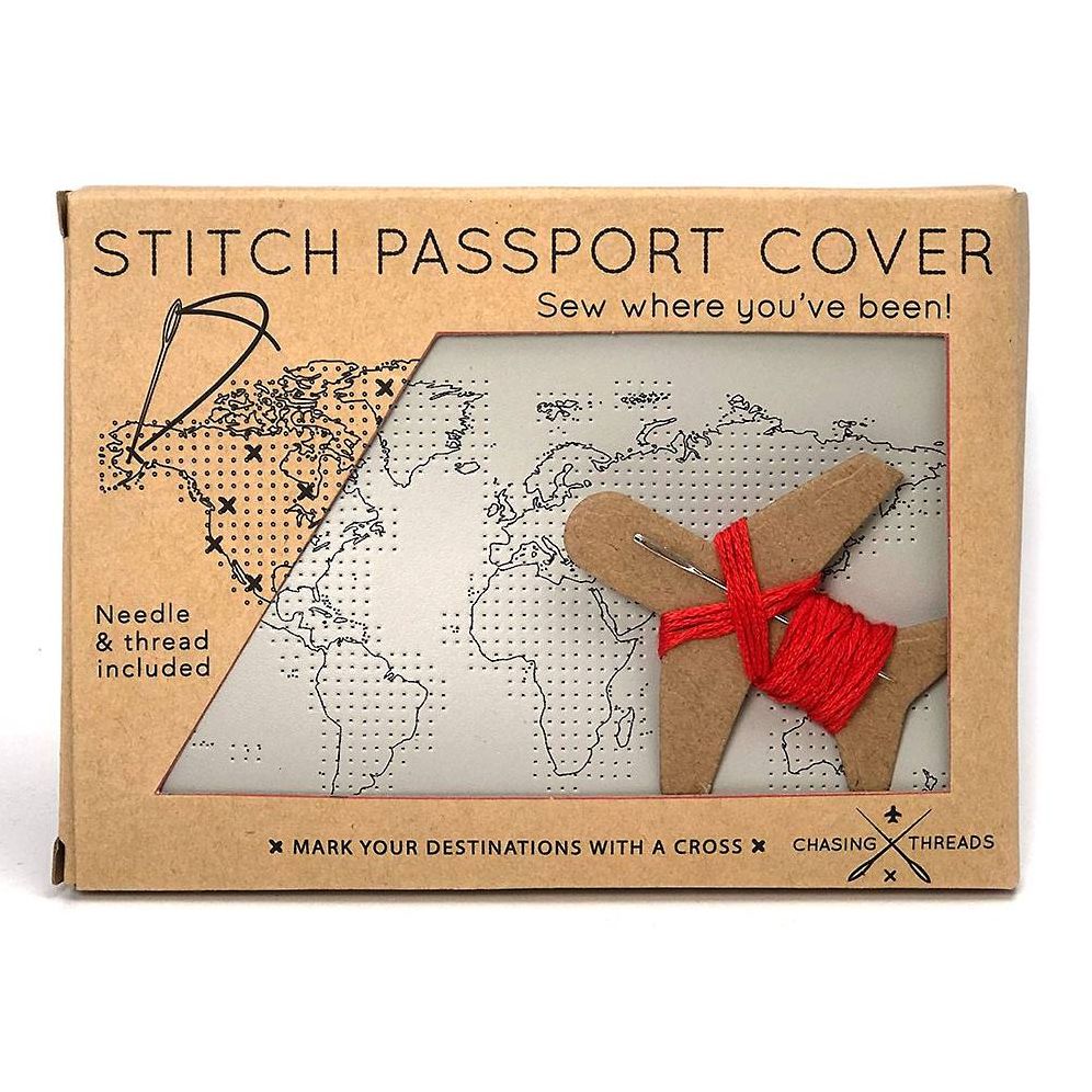 Stitch Your Travels Passport Cover