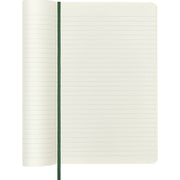 Moleskine Notebook, Large, Ruled, Myrtle Green, Soft Cover (5 x 8.25)