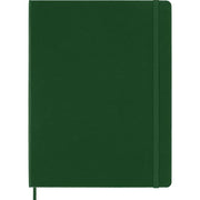 Moleskine Notebook, Extra Large, Ruled, Myrtle Green, Hard Cover (7.5 x 9.75)