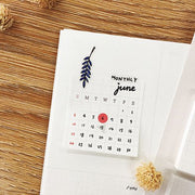 Suatelier Design Month Long Sticky Notes