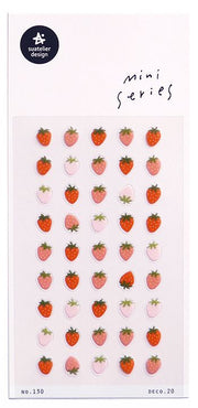 Strawberry mini sticker