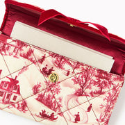 Winter Velvet Book Pouch